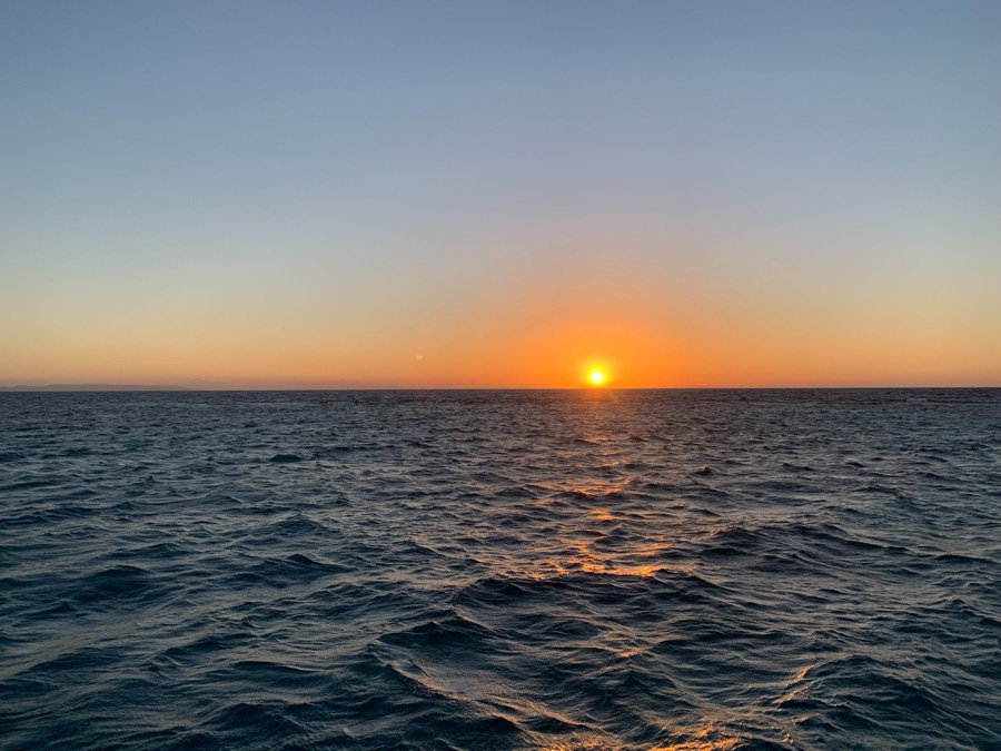 Sunrise over the Red Sea at Dahab